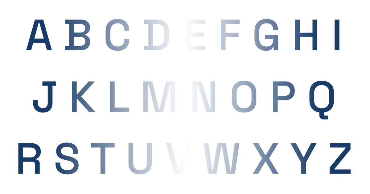 Too light copy, faded letters