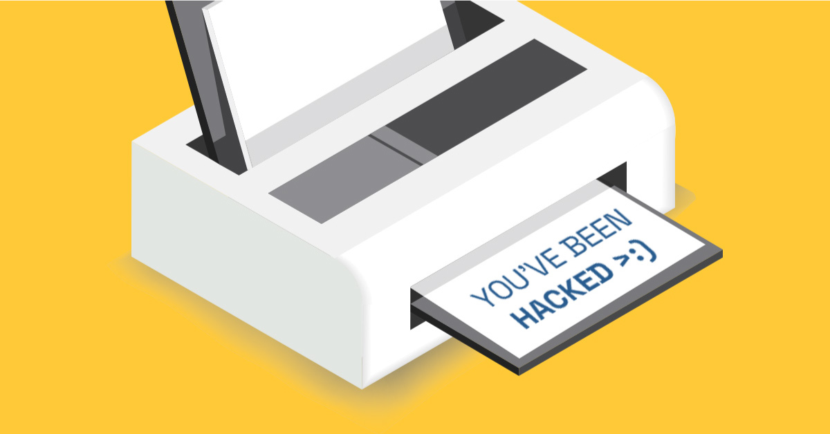 You've been hacked printer