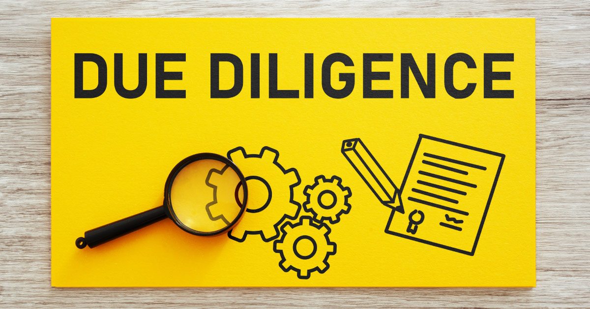 Due diligence