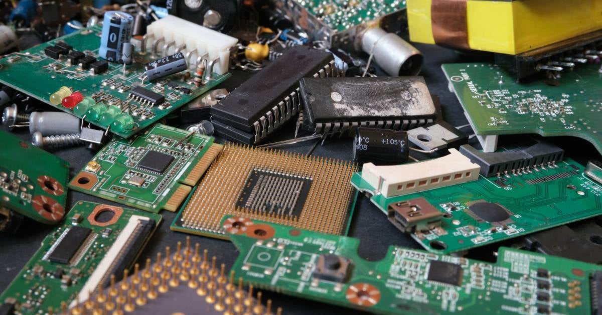 Business technology and printer memory components.