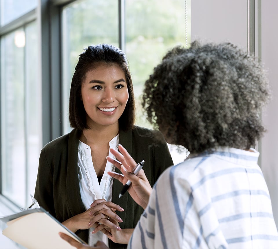 Face to face discussion
