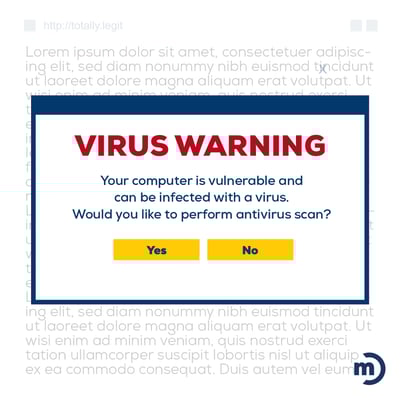 virus warning