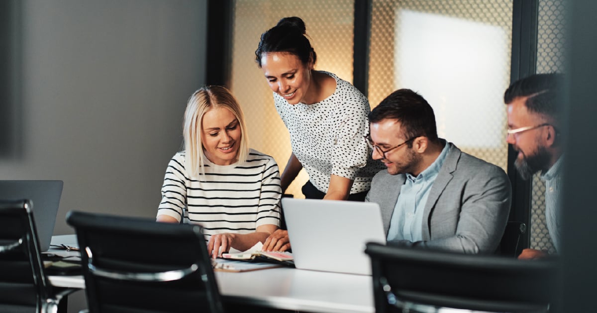 Small team looking at Windows 365.