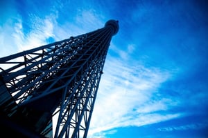image of a telecom tower