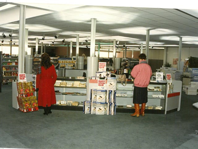 People Looking at Product