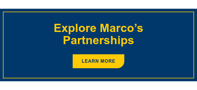 Explore Marco’s Partnerships Learn More